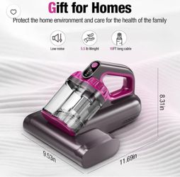BYHUME Mattress Vacuum Cleaner, 17Kpa, 650W