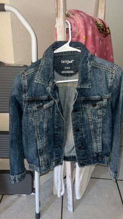Girl cat n Jack Jean jacket