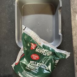 Litter Box And Pellets