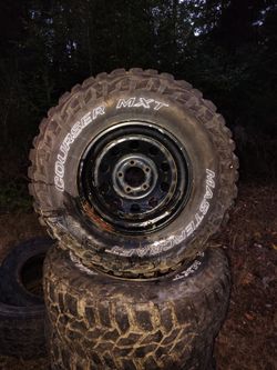 Ford rims with tires