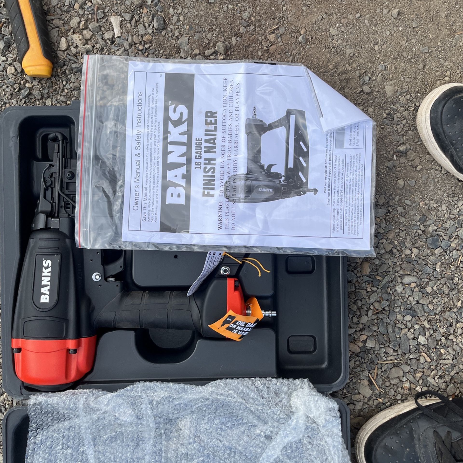 16 Gauge Finish Nailer