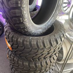 LT 33x12.50R18 Mud Terrain 10 ply New Tires $810/Set 💰 