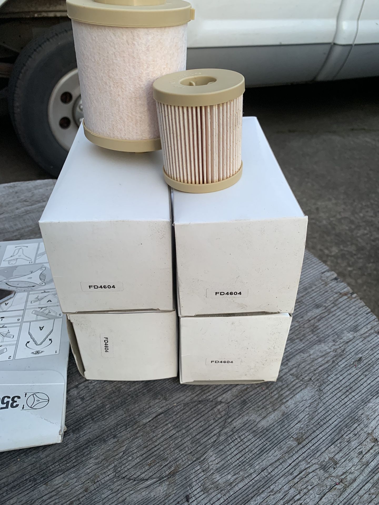 Ford 6.0L 2003-2007 4604 Diesel Fuel Filter Pack