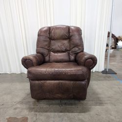Lane Furniture Industries Brown Leather Recliner