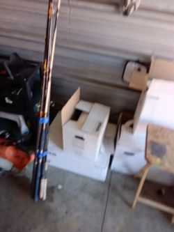 Old fish poles