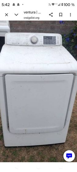 Samsung Gas Dryer OBO