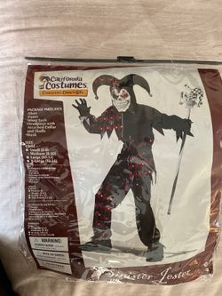 BOYS HALLOWEEN COSTUME SINISTER JESTER