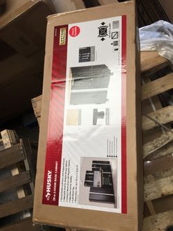 Husky 32 in. H x 28 in. W x 18 in. D 2 Door Steel Garage Base Cabinet