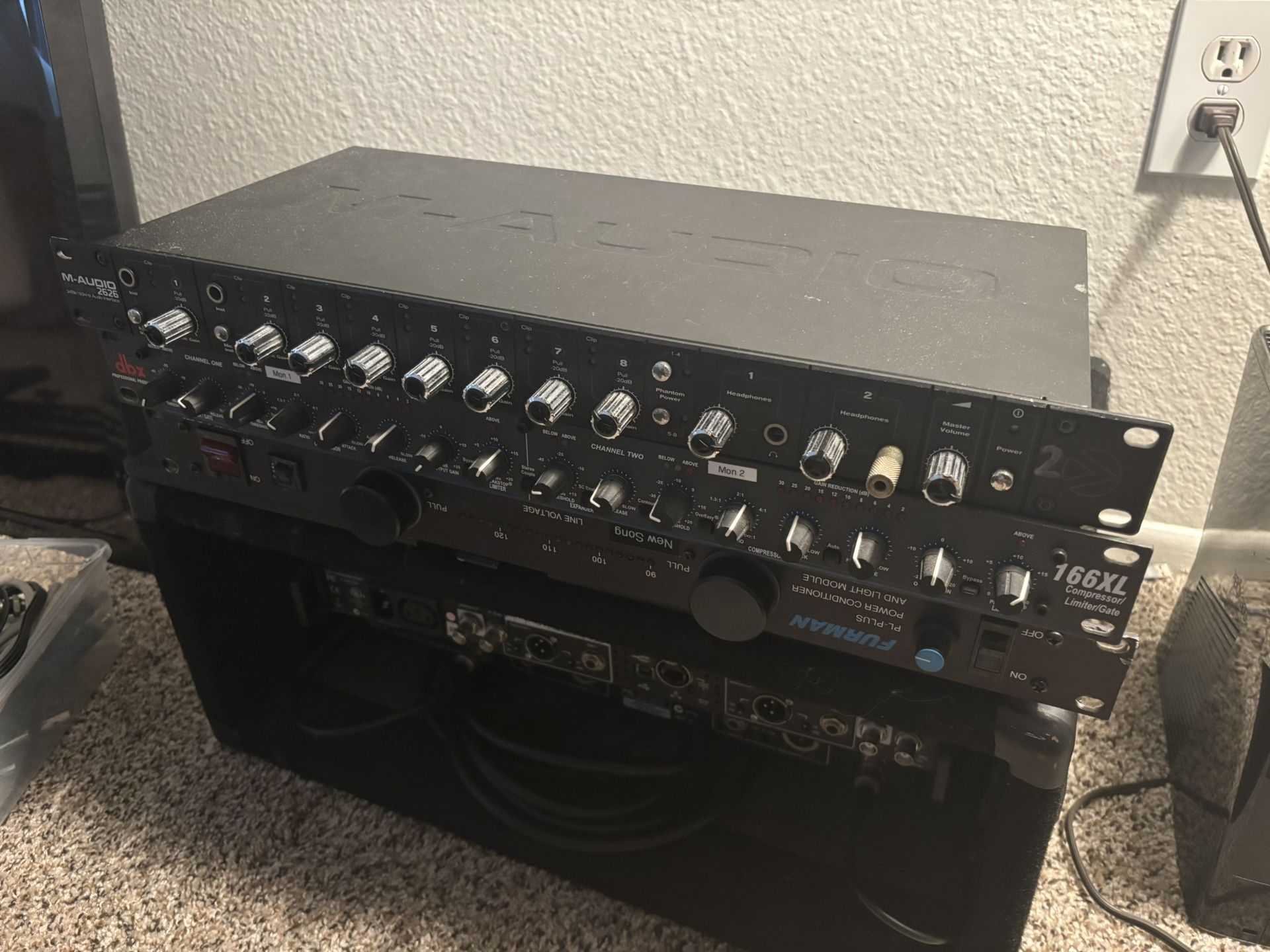 M- Audio DBX Furman Racks for Sale in Huntington Beach, CA - OfferUp