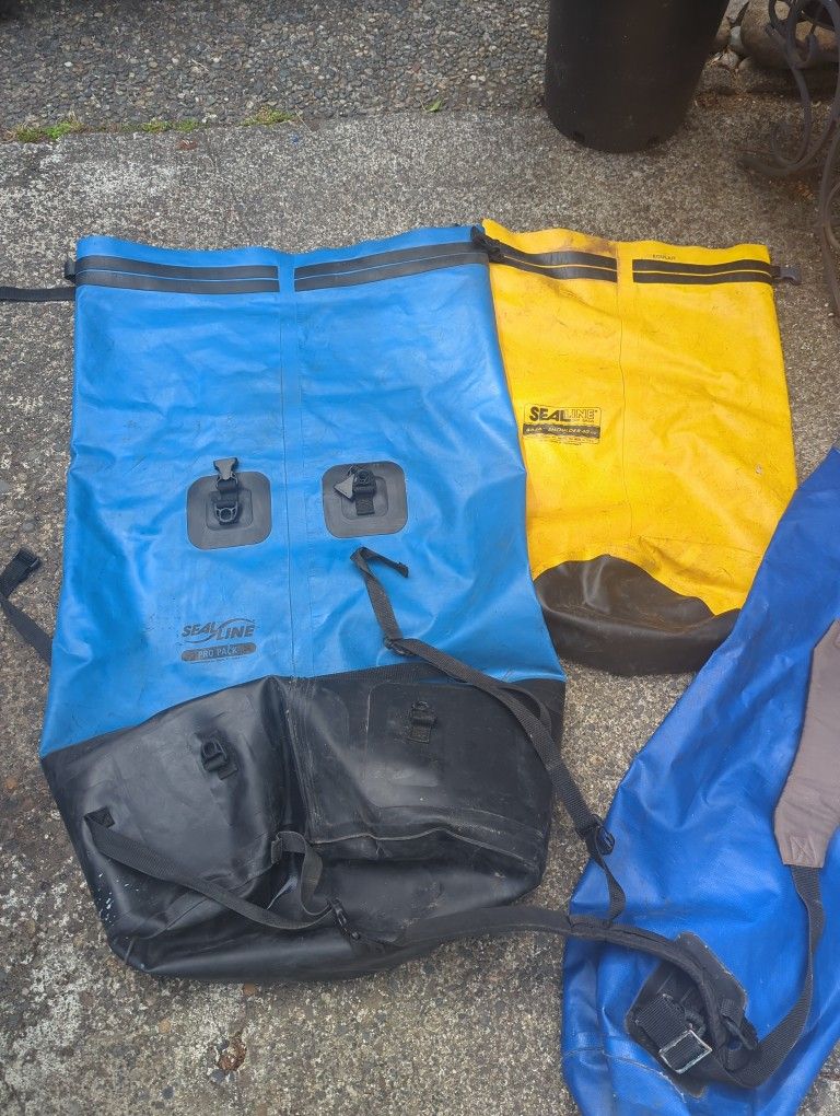 Seal Line Dry Bags Lot Of 3