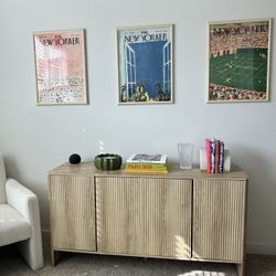 Wooden Sideboard & Storage Cabinet 