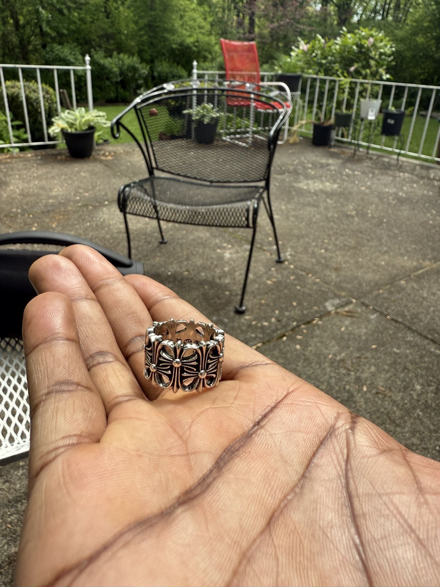 Chrome Hearts Cemetery Ring