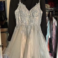 Damas Dress Silver Size S