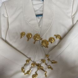 Mariachi Female White Jacket 