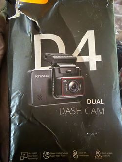 Kingslim D4 Dual Dash Cam 4K