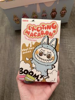 100% Authentic Labubu THE MONSTERS Exciting Macaron Vinyl Face Single Blind Box