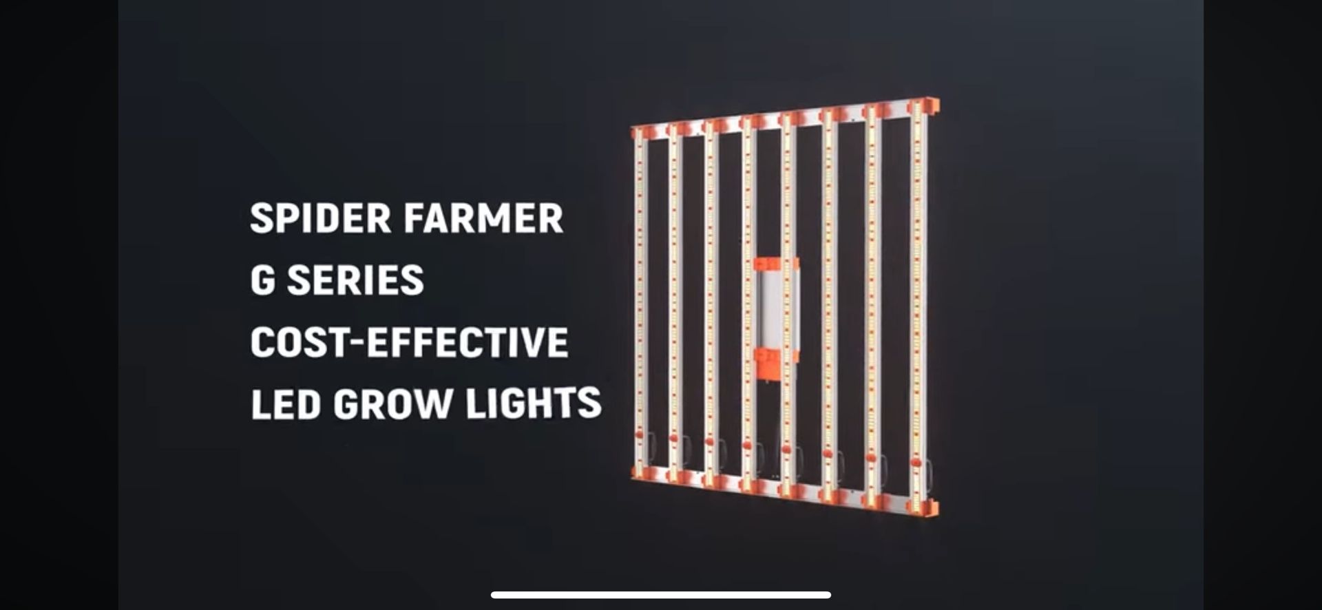 Led Grow Light + Tent (Spider Farmer G5000 + 4x4 Tent)