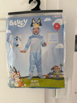 Bluey Child Costume Size 12-18M