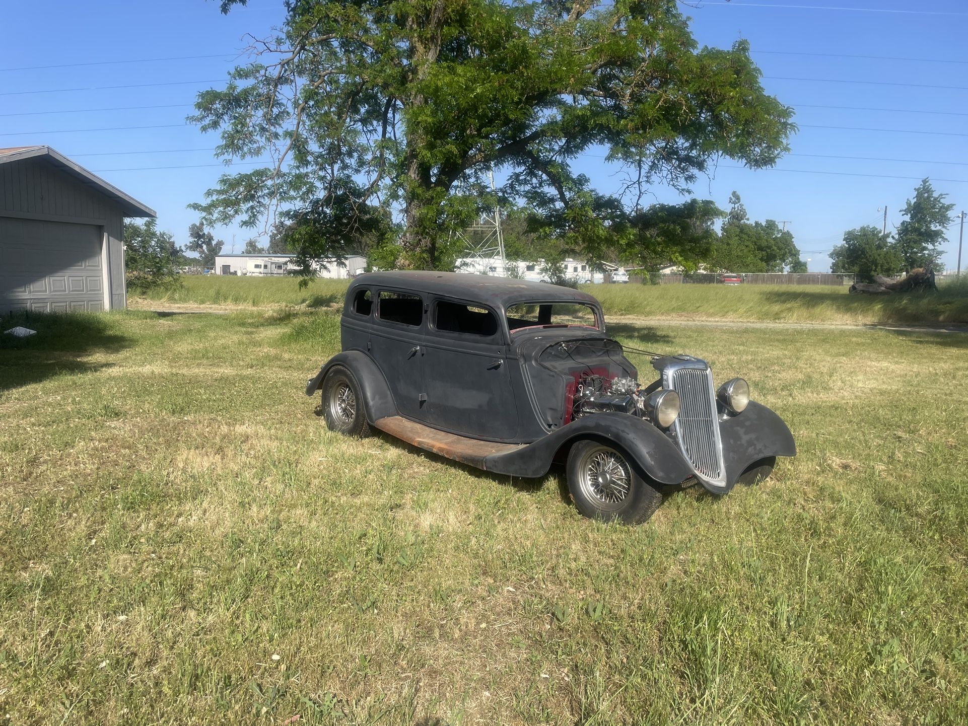 1934 Ford Sedan Metal Chopped
