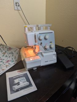 Pfaff Serger Sewing Machine WORKS PERFECT - Video Proof - Ready to Use
