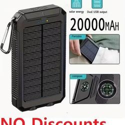(NEW) Solar Power Bank 20000mAh