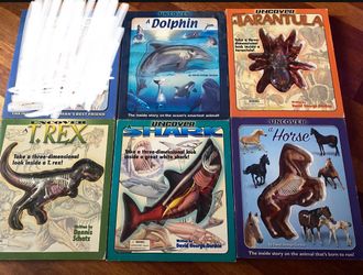 Uncover Series Children's Books Set of 5