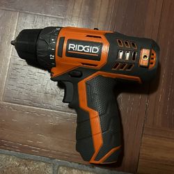 Rigid 12v Drill Works Great 