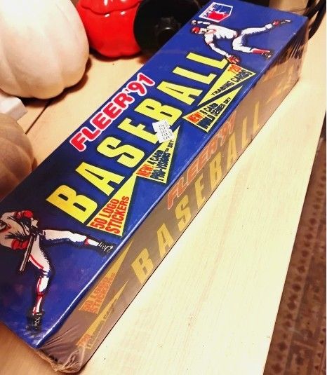 Baseball Cards- Whole Box Unopened-Fleer 1991
