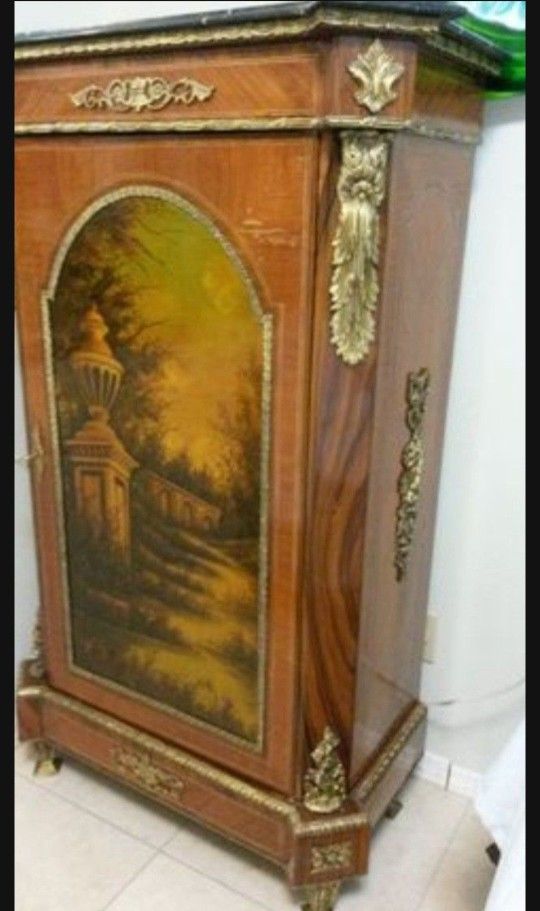 Luxurious Antique French cabinet, armoire for office, bedroom, you named it.
