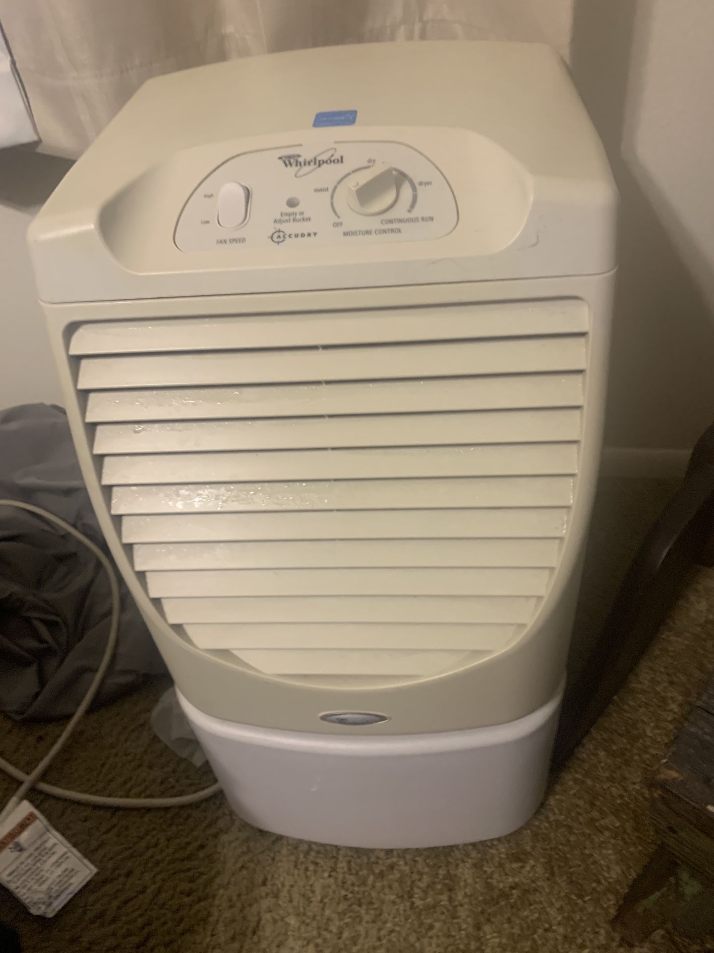 Whirlpool Dehumidifier