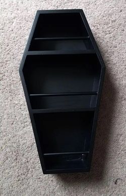 Wall Mounted Or Free Standing Coffin Shelf