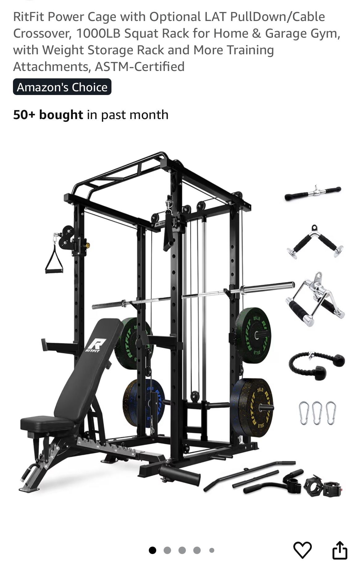 In Home Gym Set