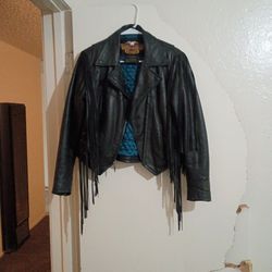 Harley Davidson Spirit Fringe Leather Jacket 