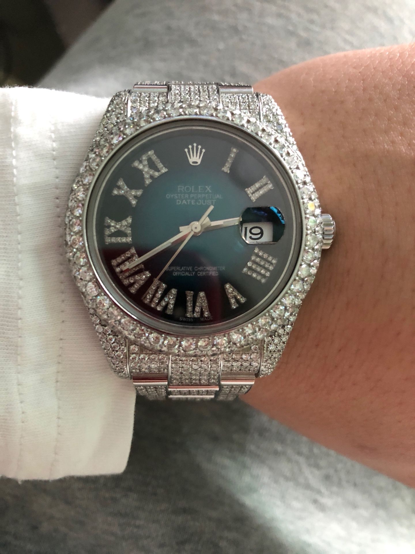 BUSS DOWN ROLEX DATE-JUST 2016