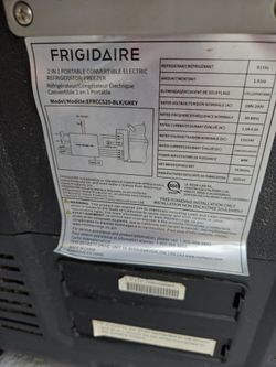 Frigidaire 2-in-1 Portable Convertible Refrigerator/Freezer