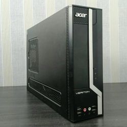 Basic Gaming Acer PC Intel Duo Core 16GB RAM 500GB HD Nvidia GT Graphics 64 Bit OS 