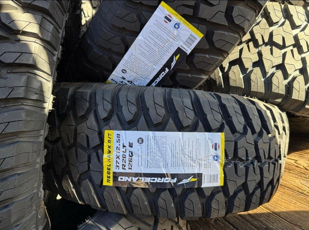 37 1250 20 Forceland RT New Tires