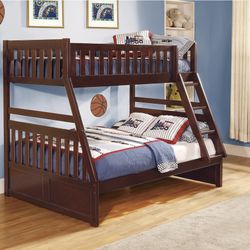Twin Over Full Bunk Bed (new)