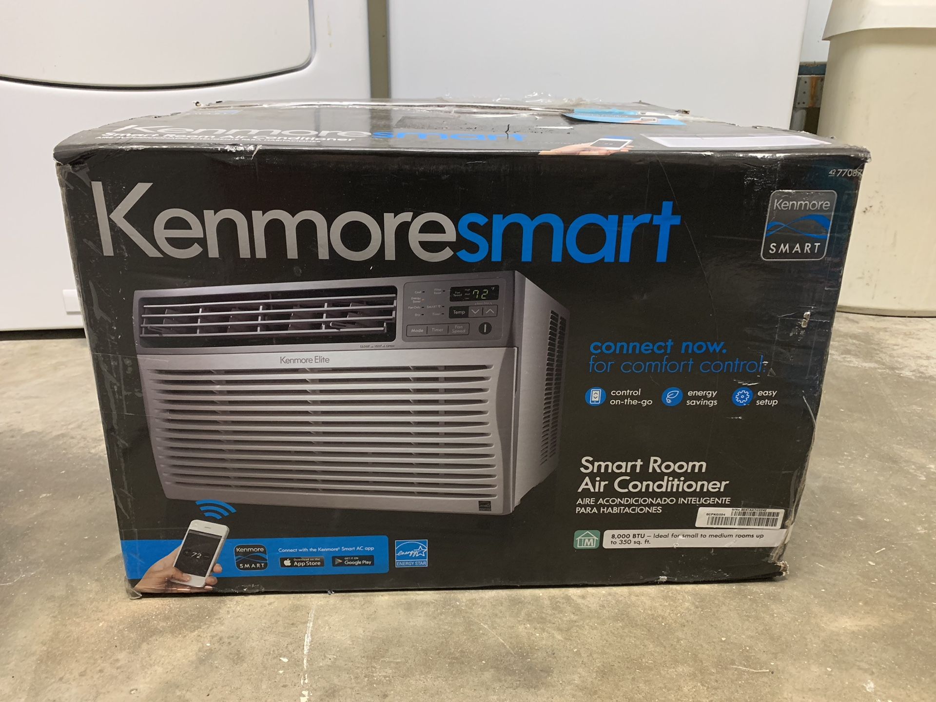 Kenmore Elite 77087 8,000 BTU Smart Air Conditioner
