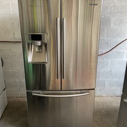 Samsung stainless French door refrigerator energy star high efficiency