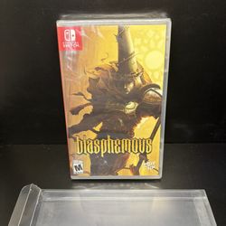 Blasphemous Nintendo Switch 2019 Variant Brand New Sealed Limited Run #52