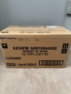 Kewpie Mayonnaise Bulk Case 20 x 15.72 fl oz for restaurants