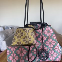 Kate Spade  Everything Spade Flower tote