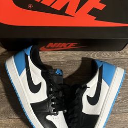 Jordan 1 Low Powder Blue 