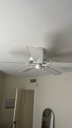 White Fan in Excellent Condition