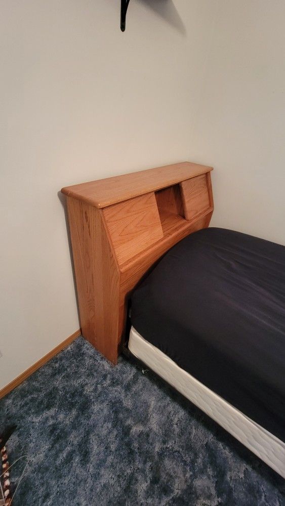 Twin Bed With Mattress And Box Spring