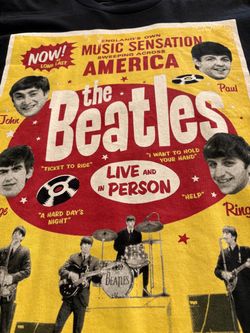 BEATLES SHIRT. BRAND NEW. XL
