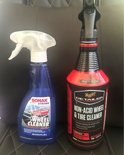 Sonax & Meguiars Wheel Cleaners