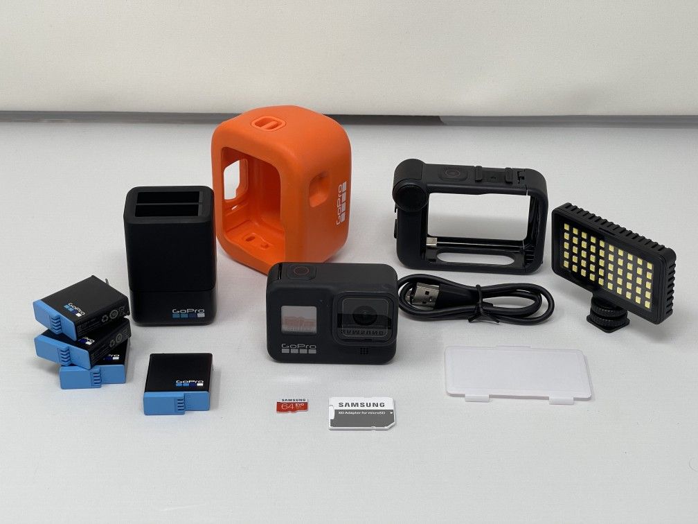GoPro HERO8 Black Full Genuine accessory kit