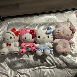 Hello Kitty Plushies 